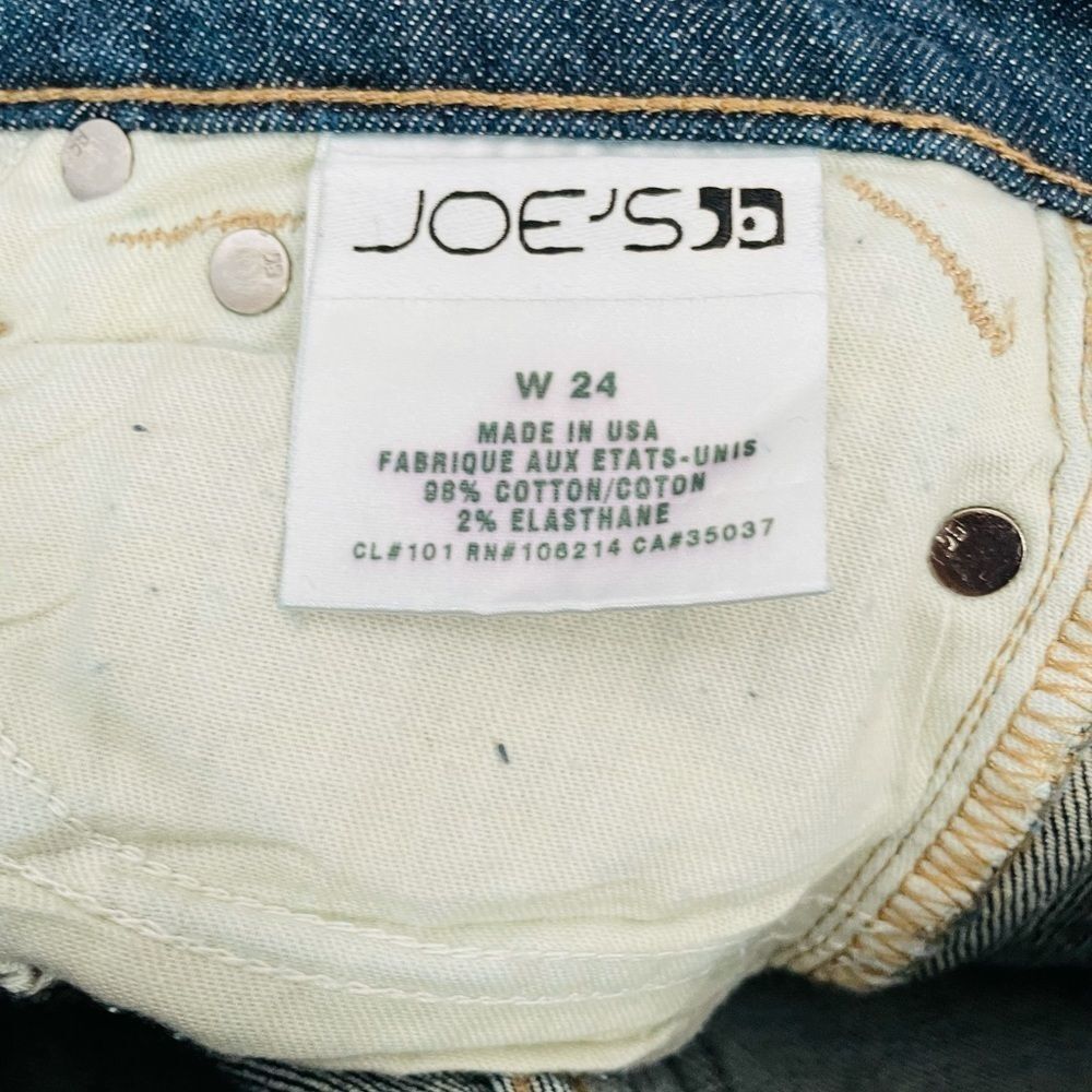 Joe’s Jeans Franky Boot Cut Dark Jeans 24 - Picture 6 of 7